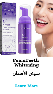 Foam Teeth Whitening